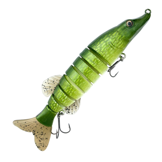 Hooked Up Baits #2 -8" Jointed Bait