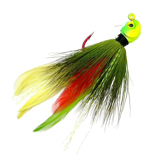 Poison Head Bucktail Jig