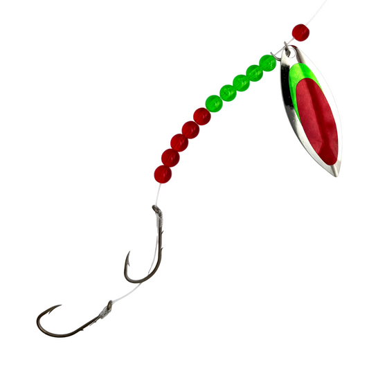 Red Green Worm Harness