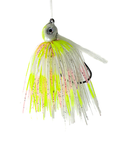 Hand and Wire Tied Poison Tail Swim Jig