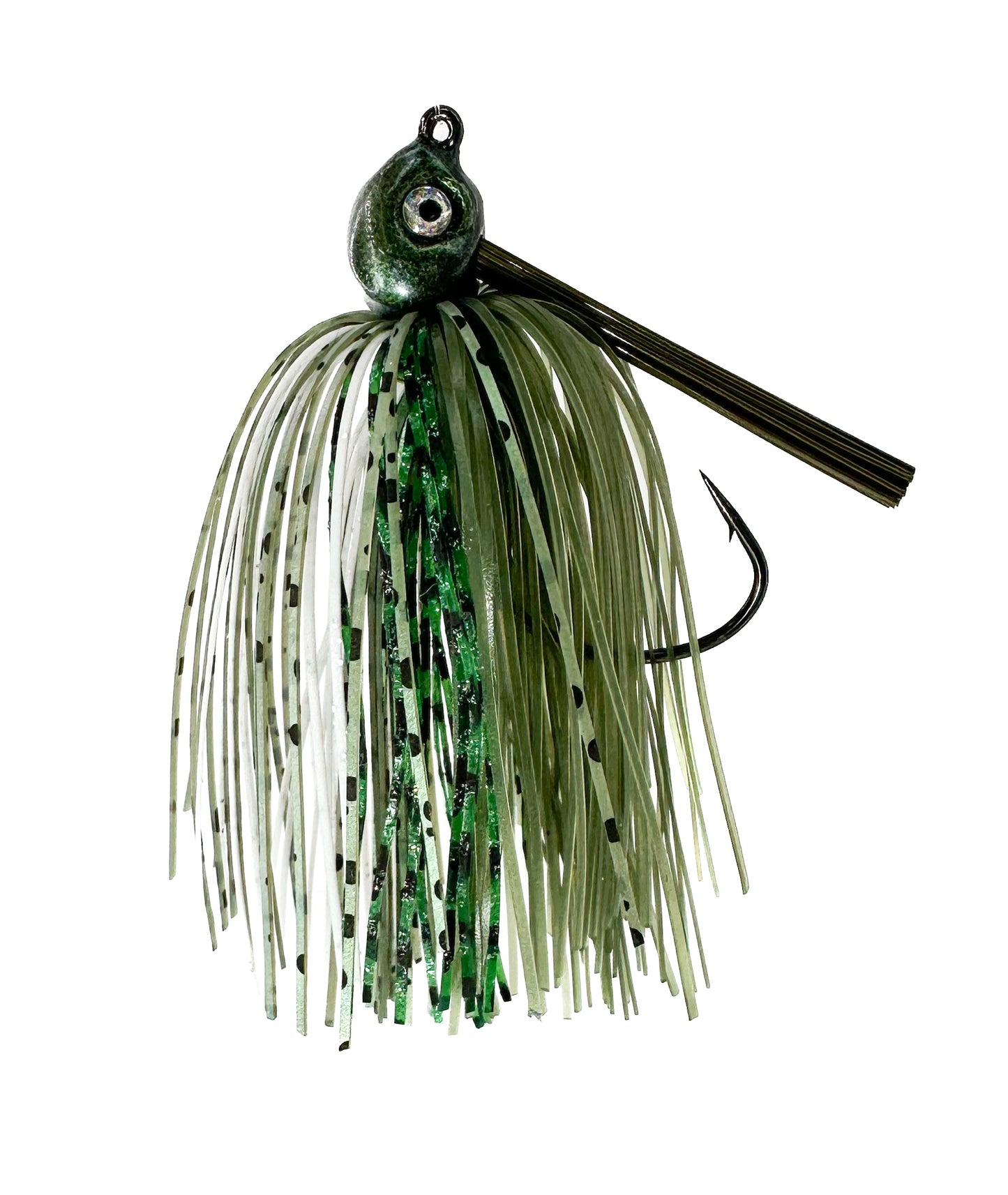 Hand and Wire Tied Poison Tail Swim Jig