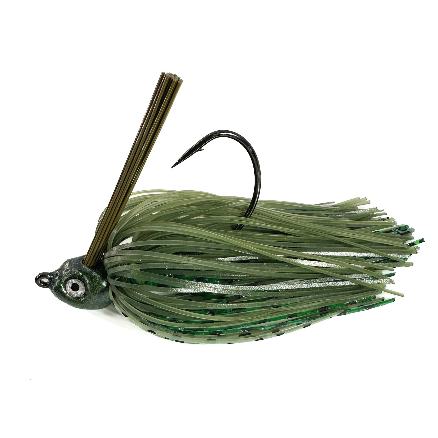 Hand and Wire Tied Poison Tail Swim Jig