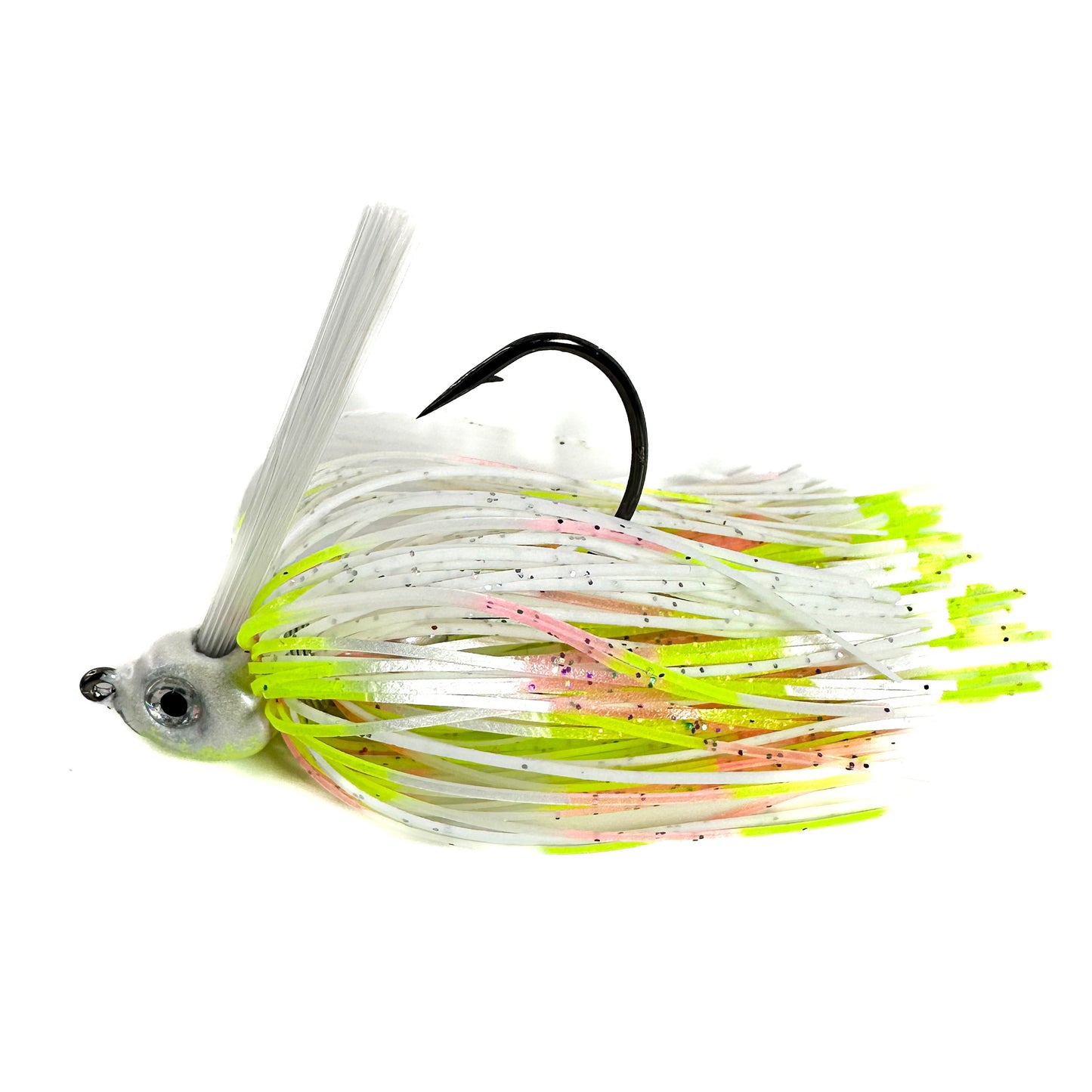 Hand and Wire Tied Poison Tail Swim Jig