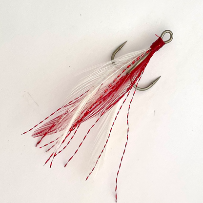 Feathered Treble Hook (3pcs)