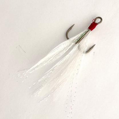 Feathered Treble Hook (3pcs)