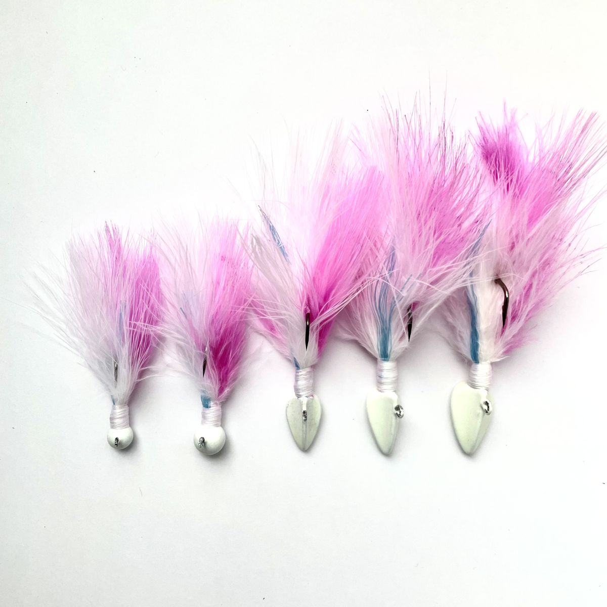 Glowing Marabou Jigs