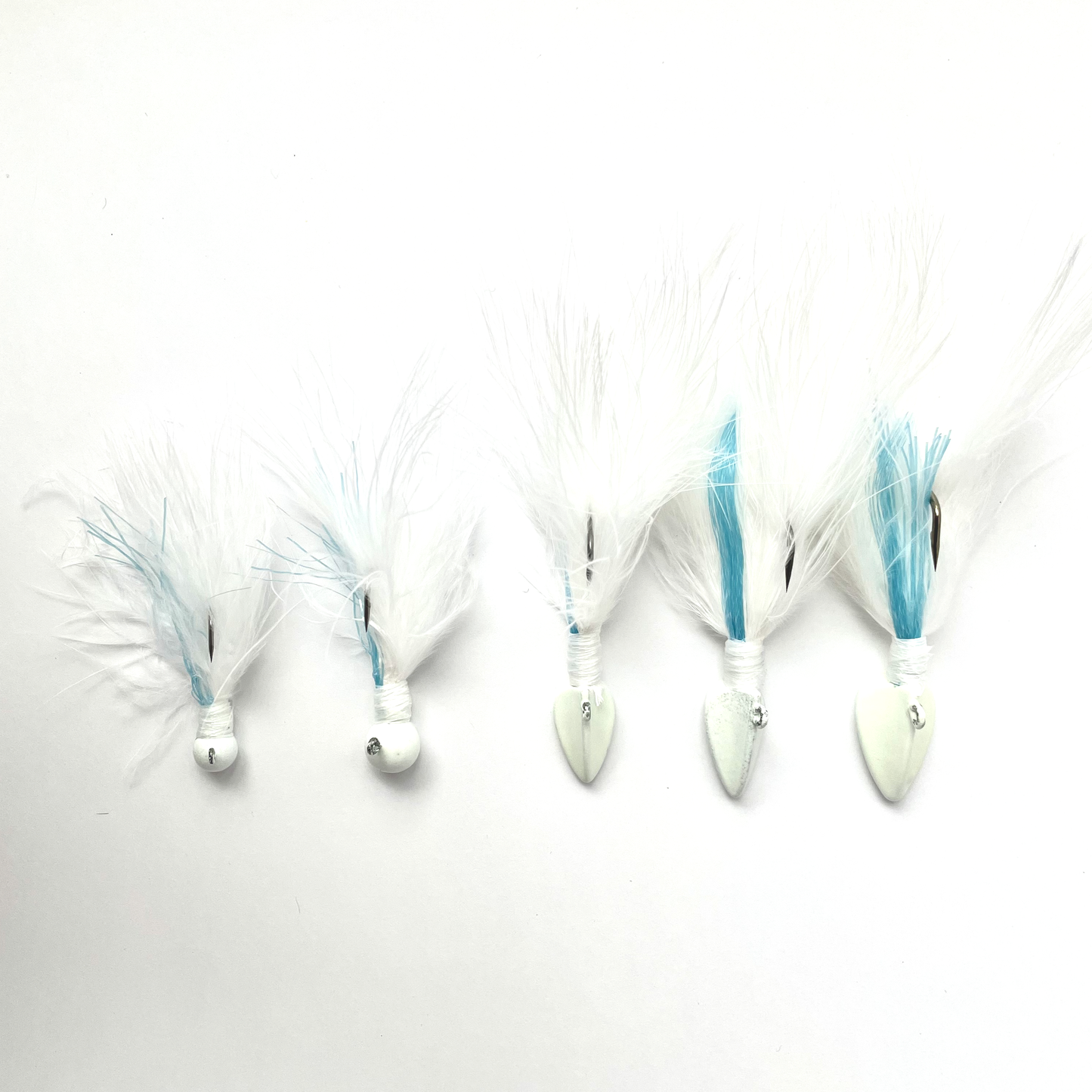 Glowing Marabou Jigs