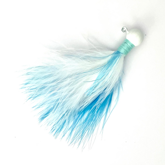 Glowing Marabou Jigs