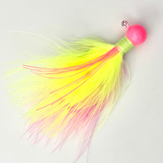 Glowing Marabou Jigs