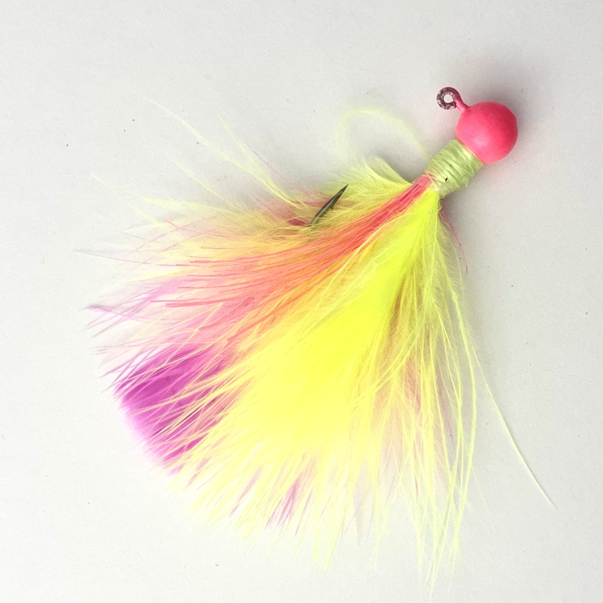 Glowing Marabou Jigs