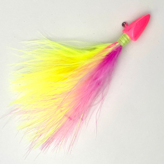 Glowing Marabou Jigs