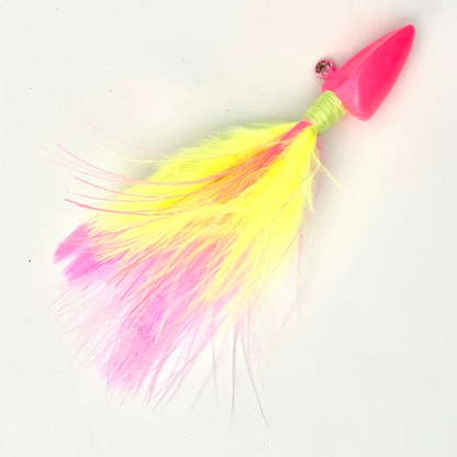 Glowing Marabou Jigs