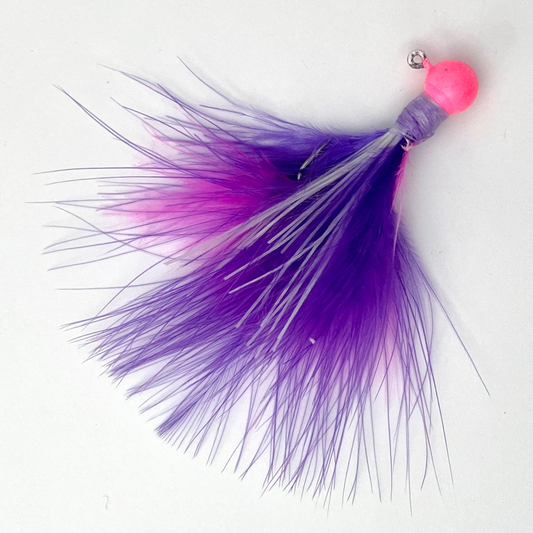 Glowing Marabou Jigs